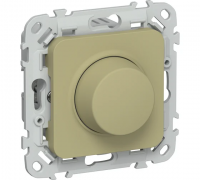 FLITE Светорегулятор проходной LED 250Вт СС16-5-1-ФлО оливковый IEK FI-D22-0250-P-K26