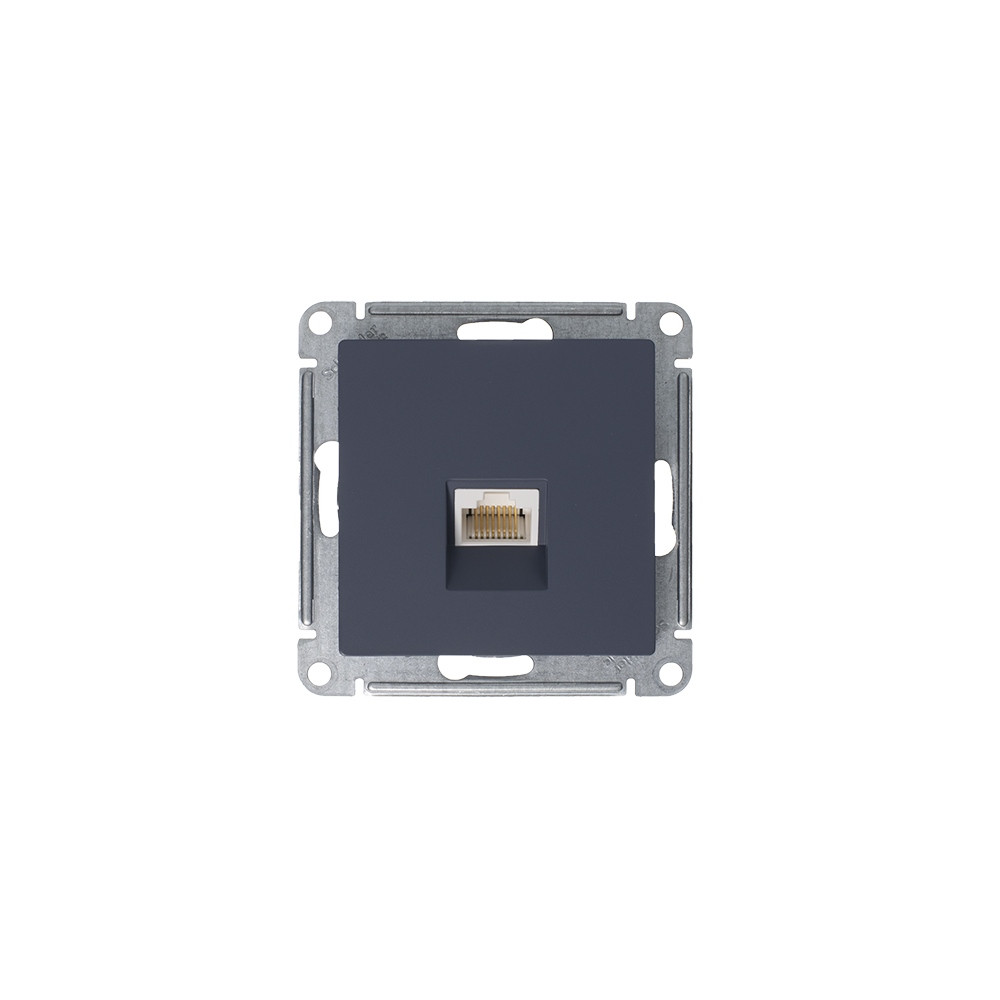Розетка ATLASDESIGN компьютерная RJ45 механизм грифель Systeme Electric ATN000783