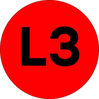 Наклейка L3 d=20мм PROxima EKF an-2-15-2