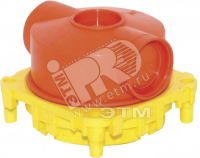 Коробка встраиваемая D=60mm в бетон низкая (комбинация D) Tplast 33.50.223.0000