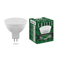 Лампа светодиодная LED 7вт 230в GU5.3 дневной SAFFIT SBMR1607 55029
