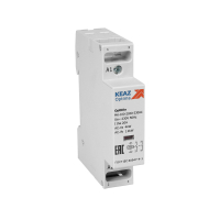 Контактор 230В AC НО НЗ 20А OptiDin MK-100-2011-230AC КЭАЗ 321131