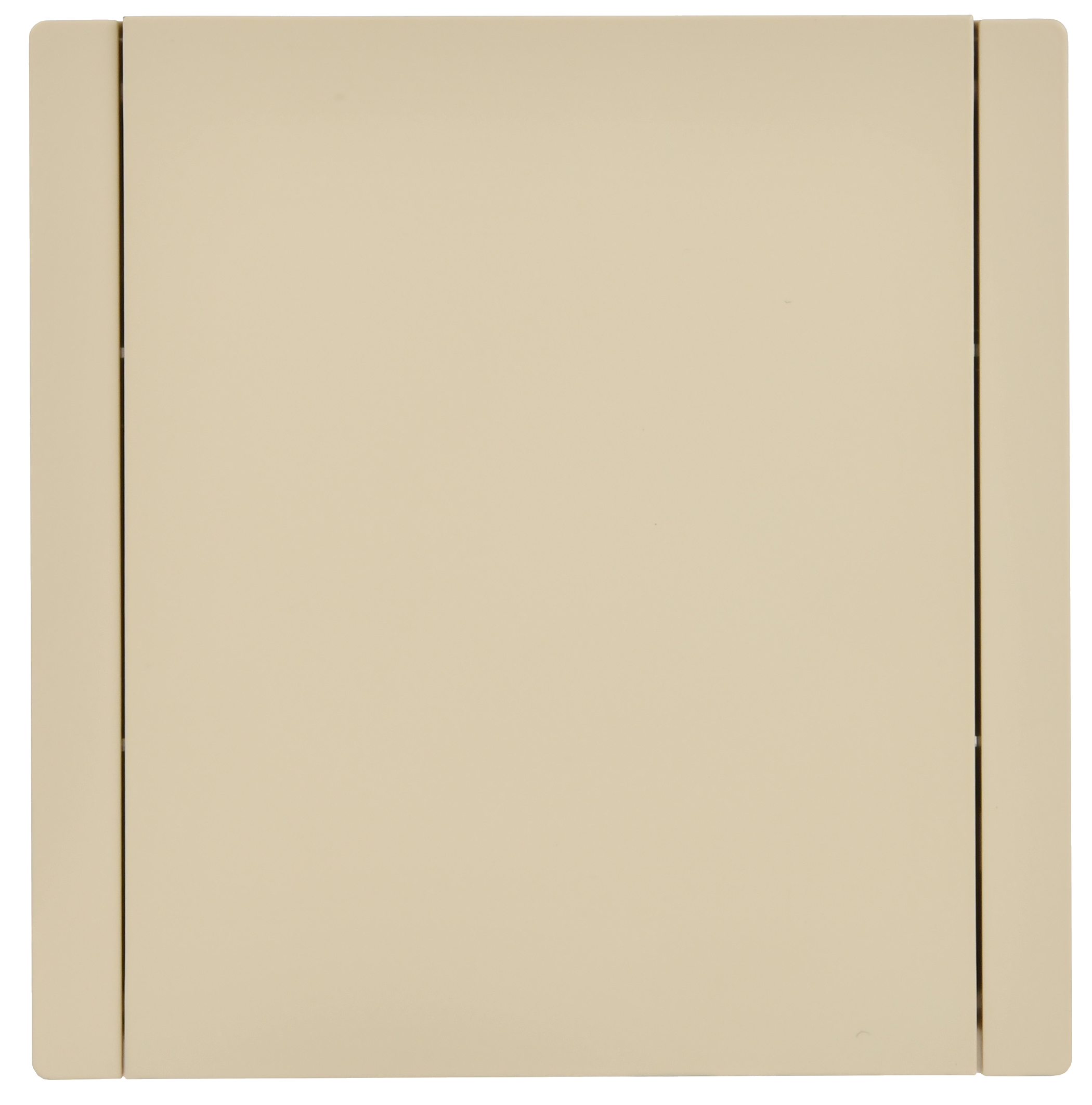 FORTE&PIANO Розетка 1-местная с заземлением с защитными шторками и крышкой безвинтовое крепление 16А IP44 FP419 ваниль IEK FP-R16-16-1-44-K10