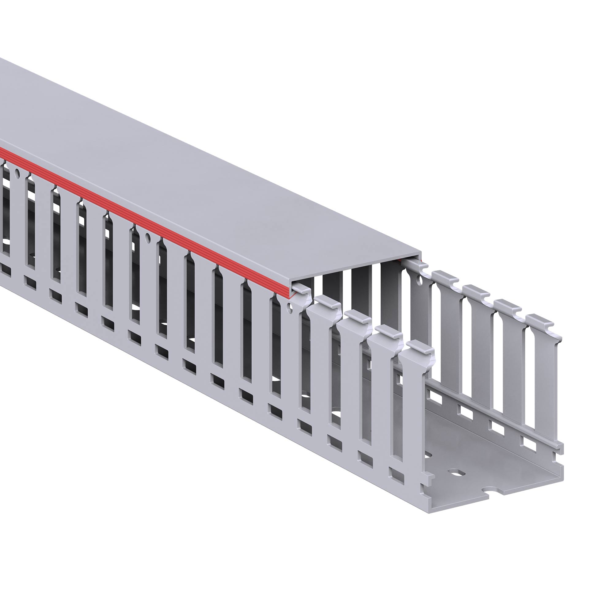 Короб перфорированный RL12 60x60 серый QUADRO DKC 00108RL
