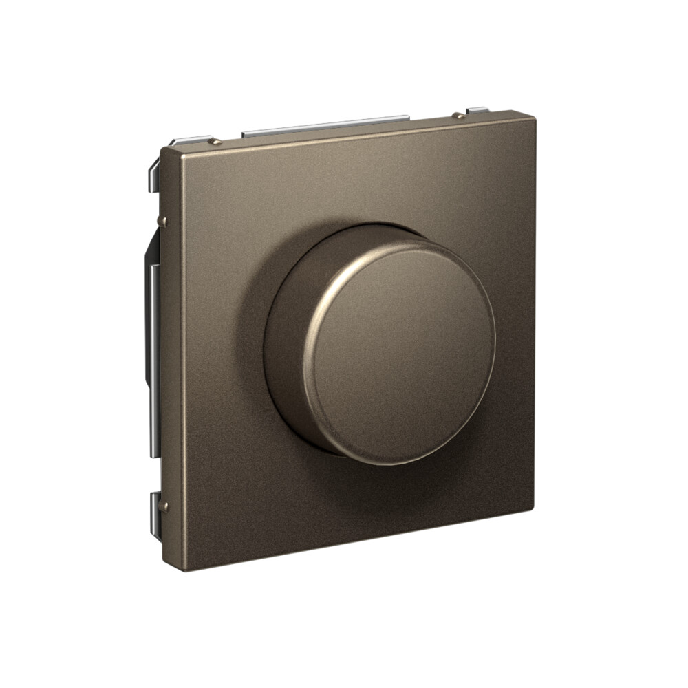 ARTGALLERY светорегулятор (диммер) повор-нажим, LED, RC, 400Вт, механизм, мокко Systeme Electric GAL000623