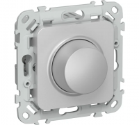 FLITE Светорегулятор проходной TRIAC 550Вт СС26-5-12-ФлА алюминий IEK FI-D23-0550-P-K47