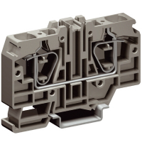 Зажим проходной HMM.16/GR 16 кв.мм серый QUADRO DKC ZHM340GR