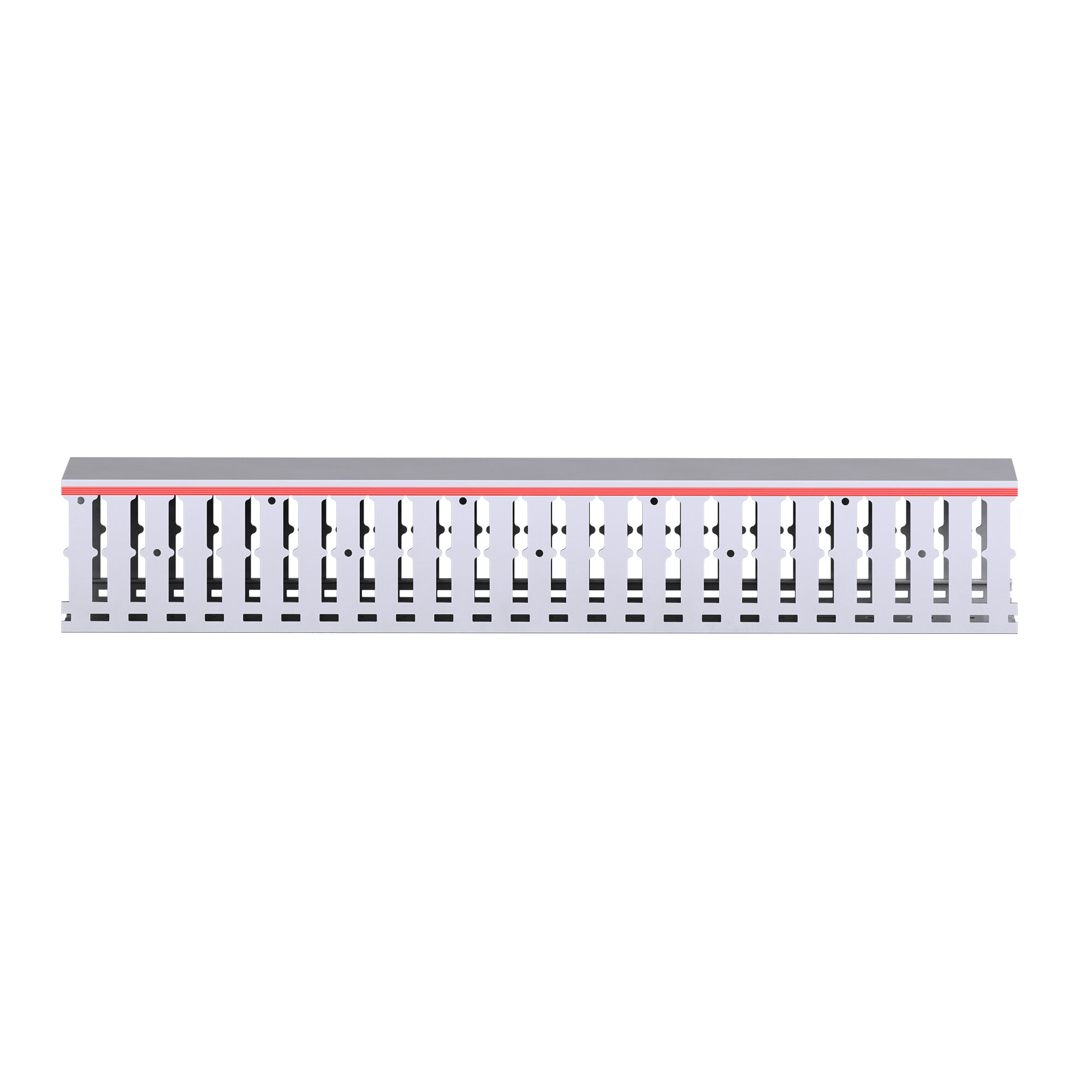 Короб перфорированный RL12 80x80 серый QUADRO DKC 00152RL