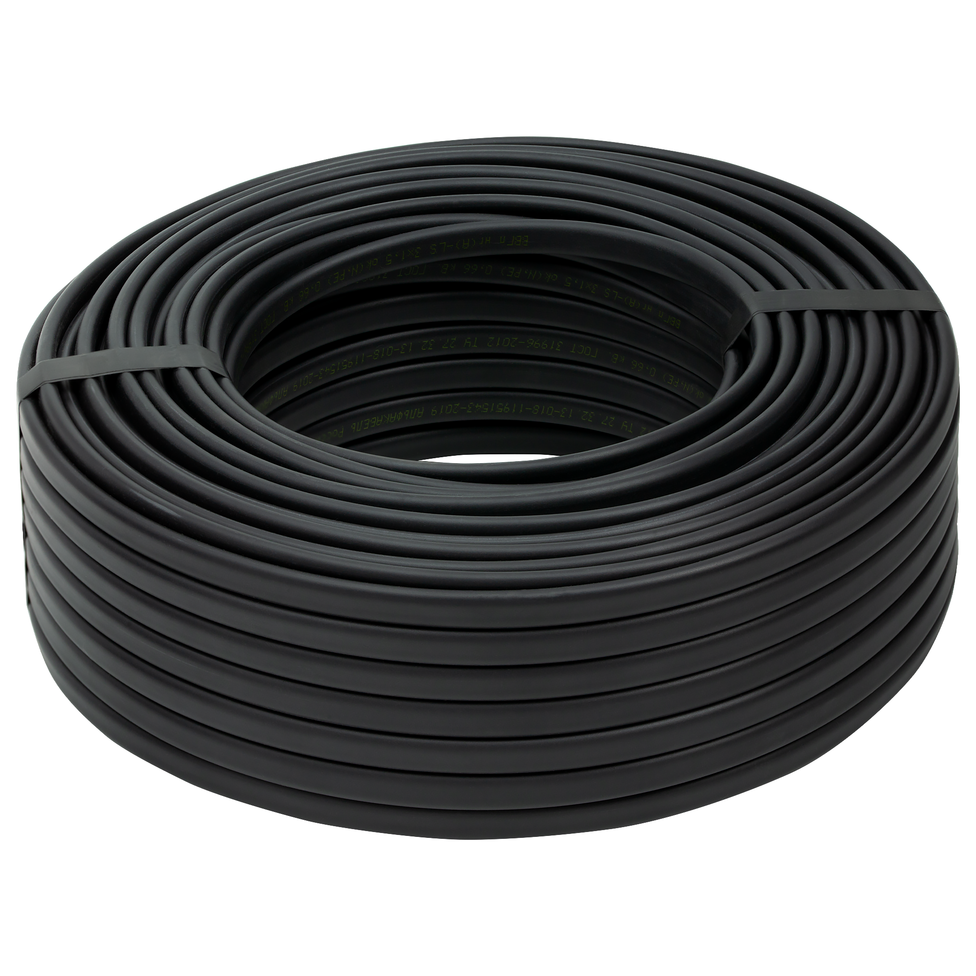 Кабель силовой ВВГп-нг(А)-LS 2х4 (100м)   -0.660 ТРТС АЛЬФАКАБЕЛЬ 656794