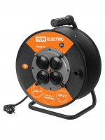 Удлинитель силовой УХз16-004 TDM (метал. катушка А3 4 места IP44/30м КГ 3х25) TDM ELECTRIC SQ1301-0170
