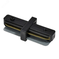 Коннектор прямой черный для шинопровода CAB1007 FERON LD1020 51898