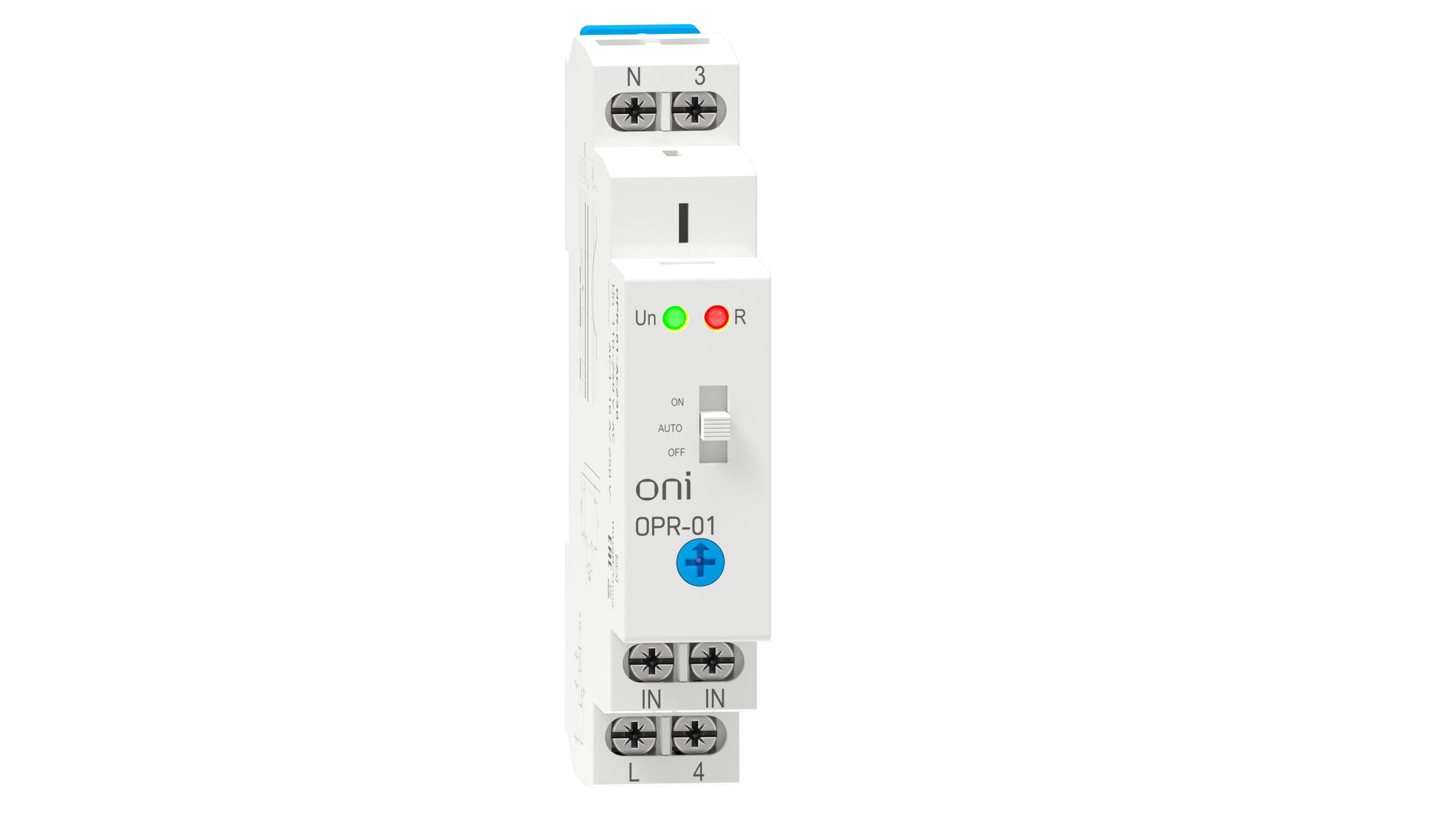 Фотореле OPR-01 1 конт. 230В АС с вынос.дат. ONI OPR-01-AC230