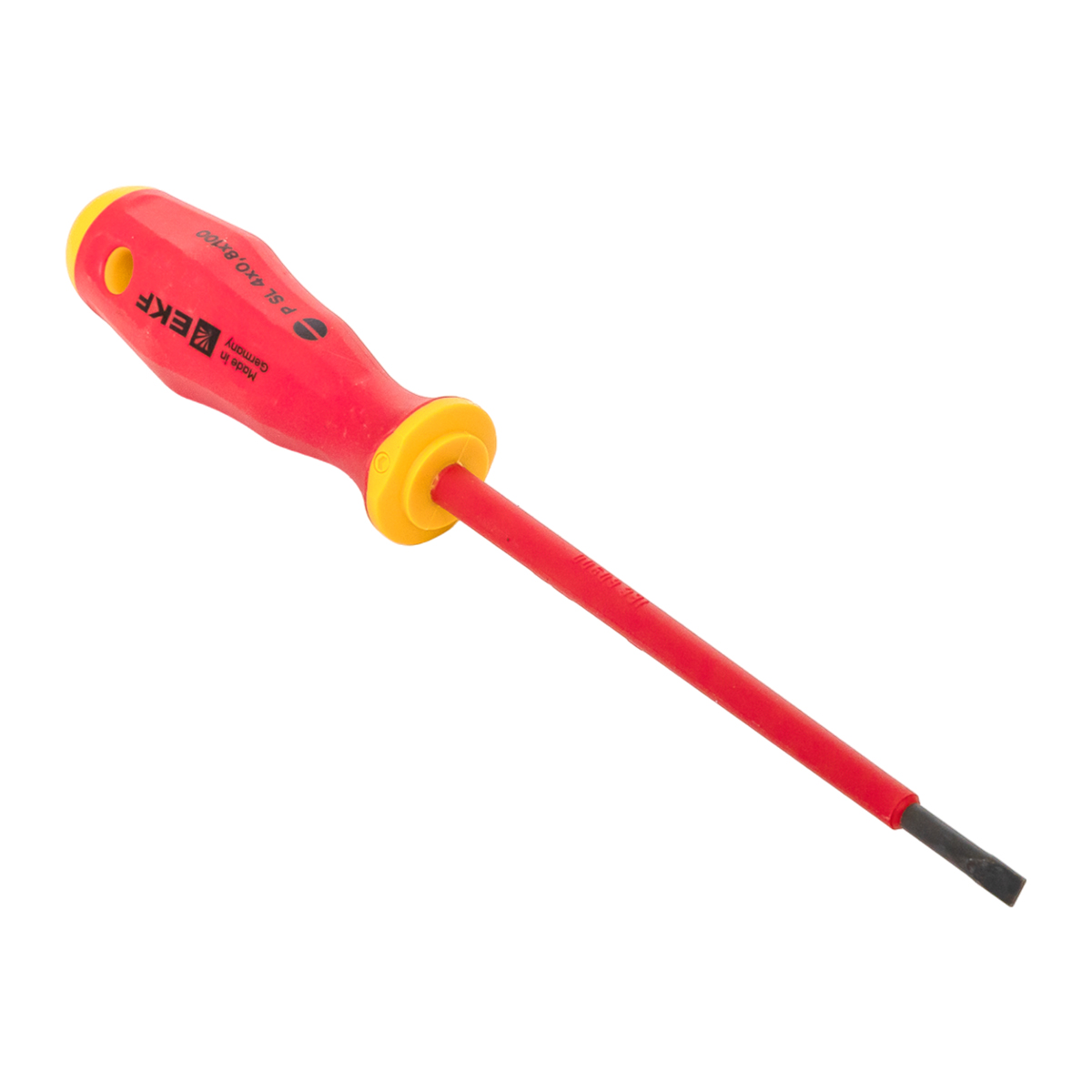 Отвертка Professional SL4х0.8 мм VDE 1000В EKF sl-4-0.8-pro-in