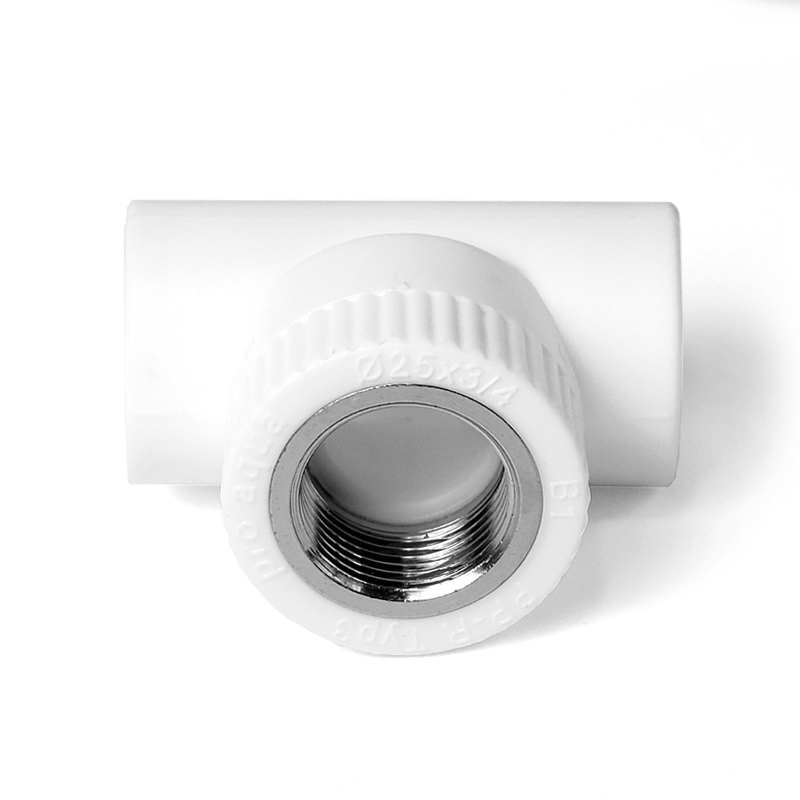 Тройник комбинированный ВР Белый 32-1/2 PRO AQUA PA24015