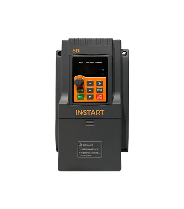 Преобразователь частоты SDI-G1.5-2B 1.5кВт, 7.5А, 1Ф, 220В±15%, 50Гц/60Гц, IP20, с панелью управления Instart 00030300