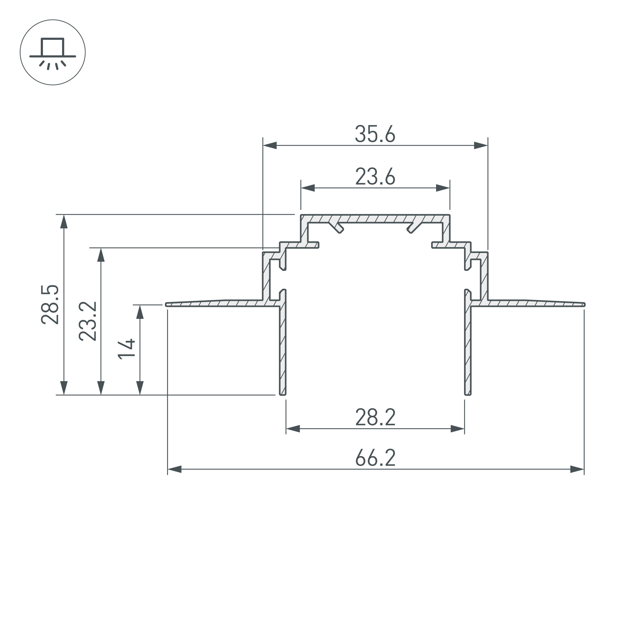 Блок питания ARV-DR30-24 (24V, 1.25A, 30W) (ARL, IP20 DIN-рейка) Arlight 031085