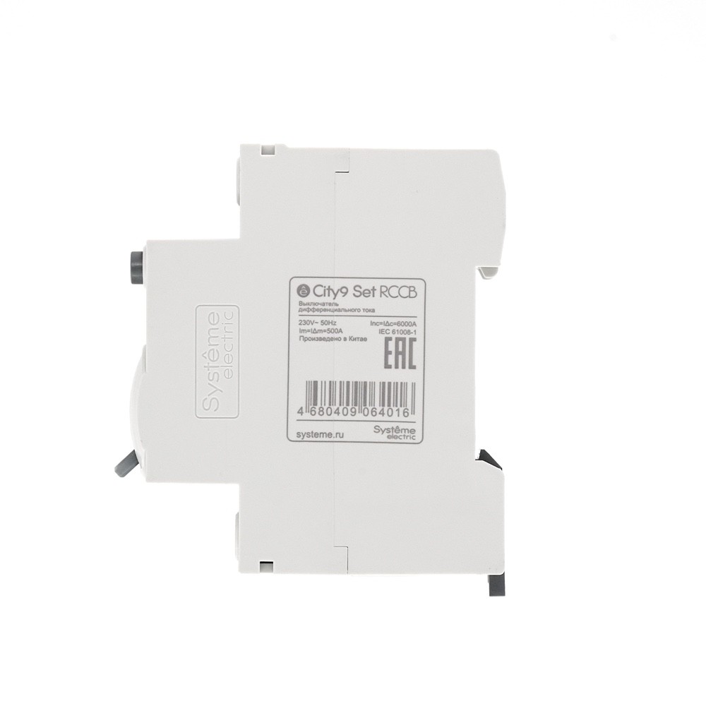 Выключатель дифференциального тока (ВДТ) 25А 2P 30мА Тип-AC 230В City9 Set Systeme Electric C9R36225