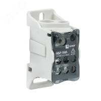Блок распределительный (КБР) крепеж на панель и   DIN 160A EKF plc-kbr160