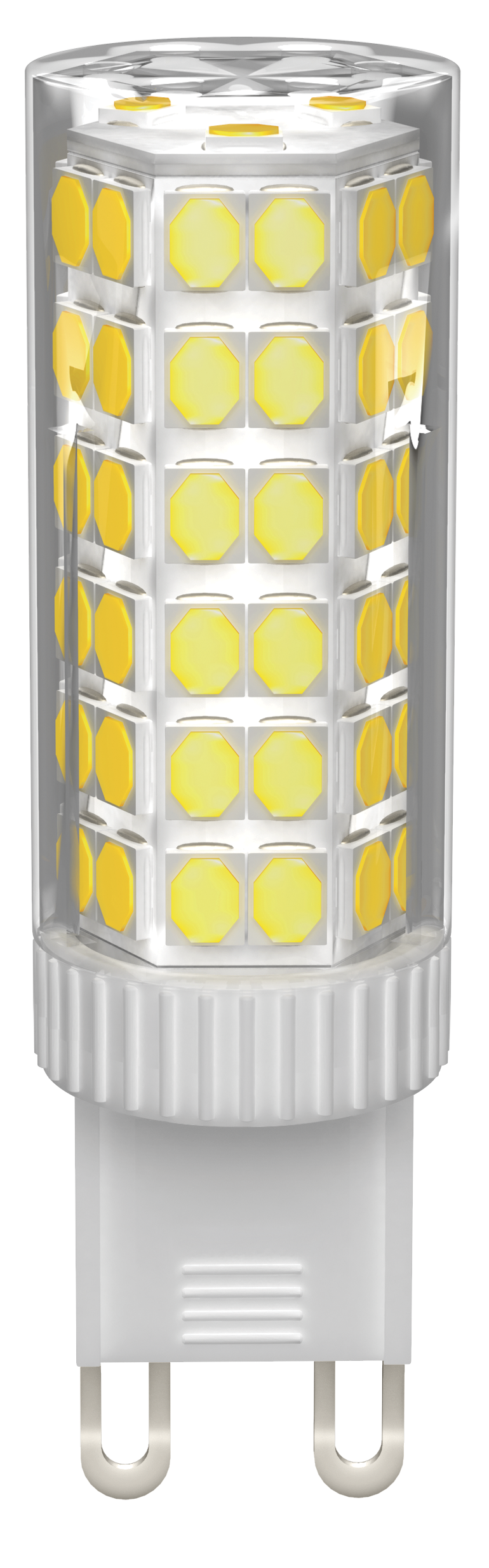 Лампа светодиодная CORN капсула 7Вт 230В 4000К керамика G9 IEK LLE-CORN-7-230-40-G9