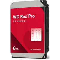 Жесткий диск 6TB Red Pro 3.5'', SATAIII, 7200 об/мин, 256 МБ Western Digital WD6005FFBX 161373