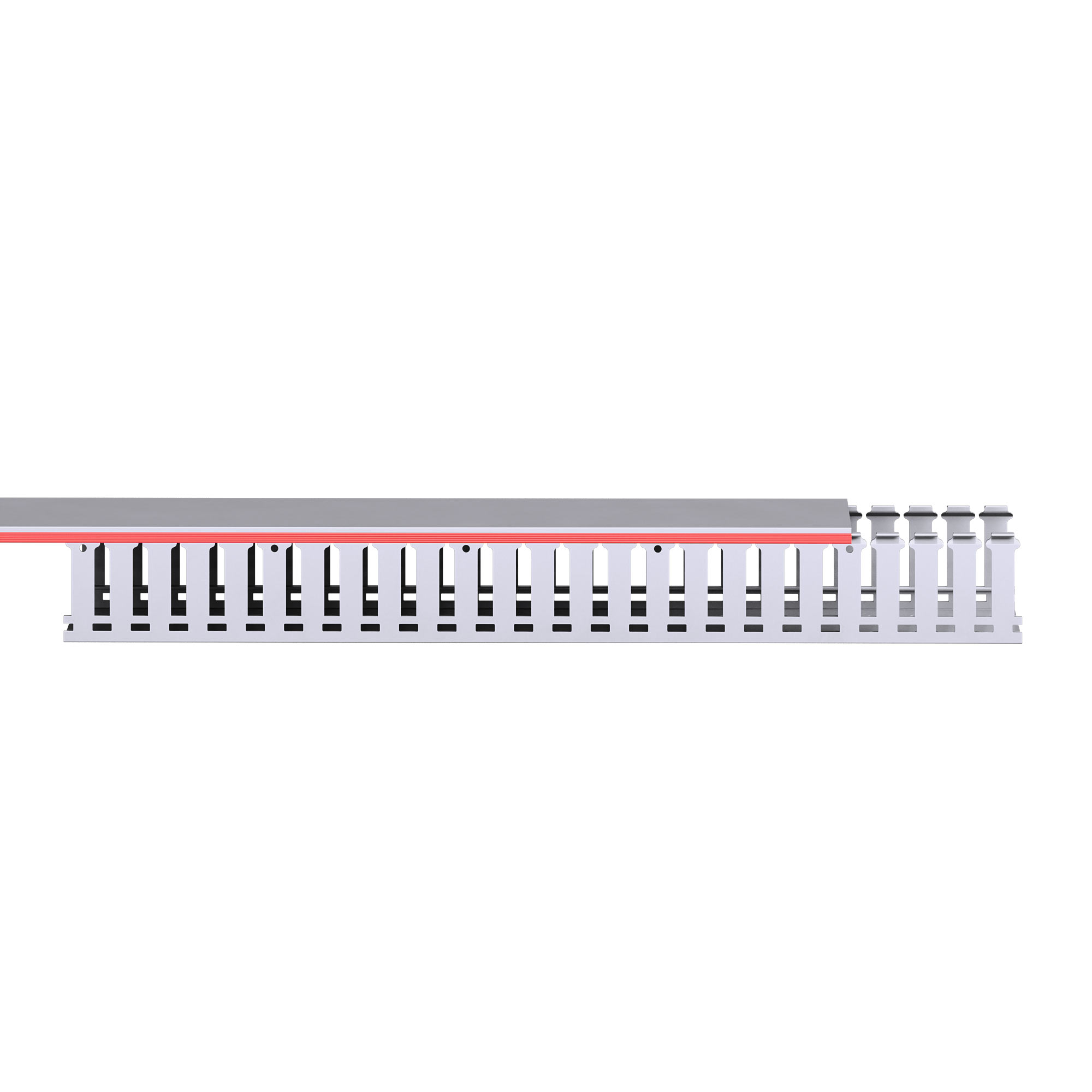 Короб перфорированный RL12 100x60 серый QUADRO DKC 00140RL