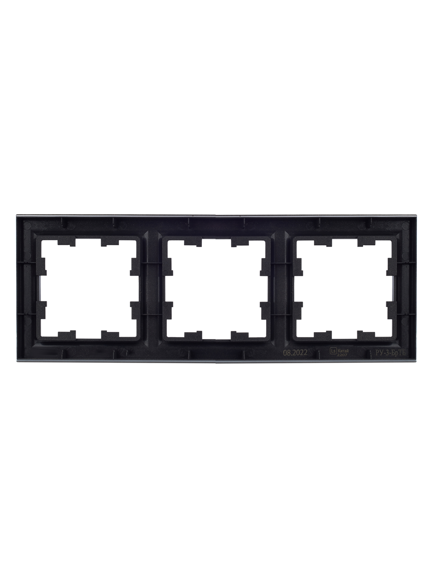 BRITE Рамка 3 поста РУ-3-БрТБ темная бронза IEK BR-M32-K45