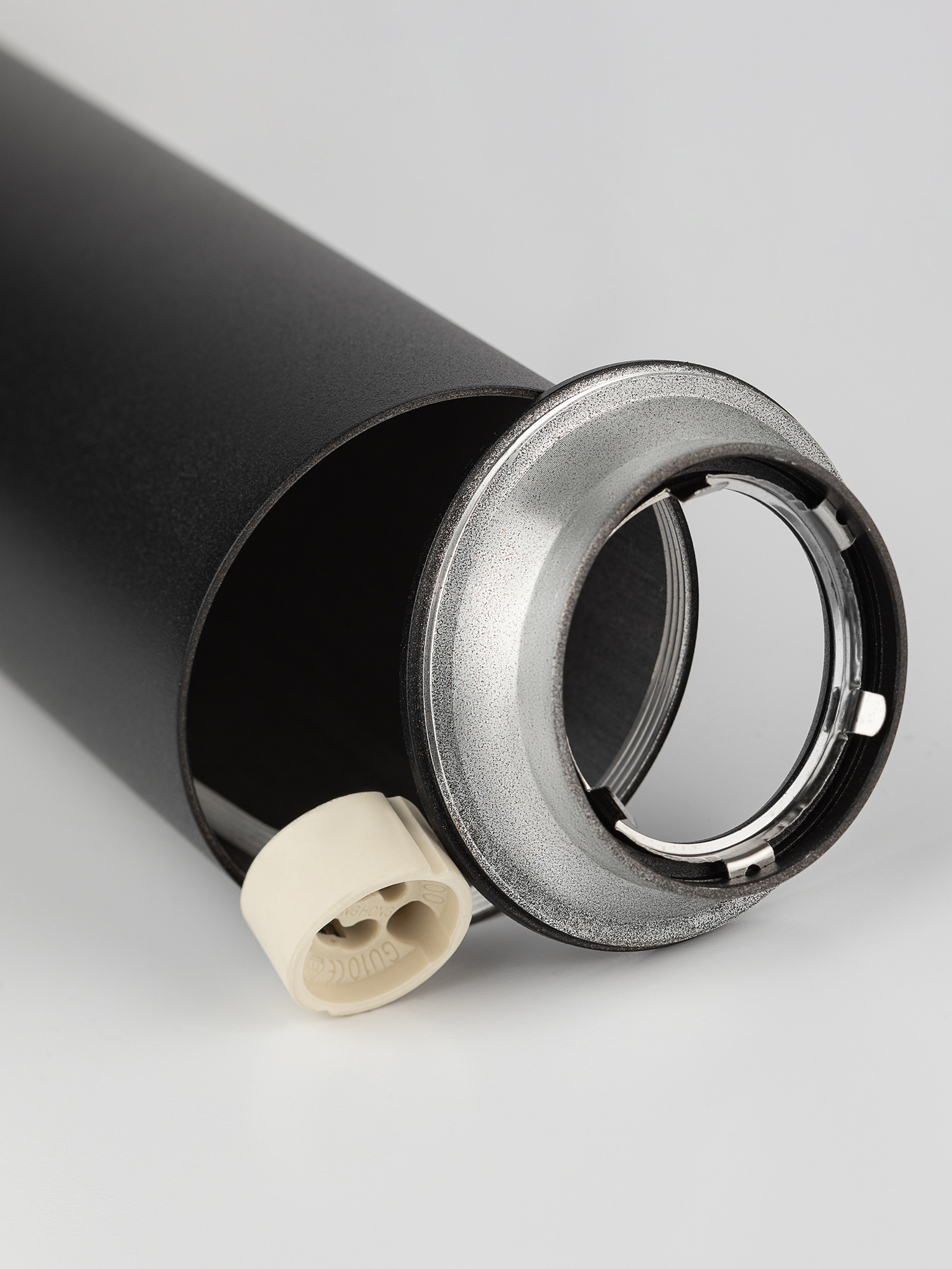Подсветка PL1 GU10 BK 300  ЭРА подвесной, GU10, D80*300мм, черный Б0041506