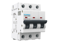 Выключатель автоматический модульный трехполюсный 20А 6кА С HGD HD Hyundai Electric 8146743 HGD63M3PMCS0000C00020_C