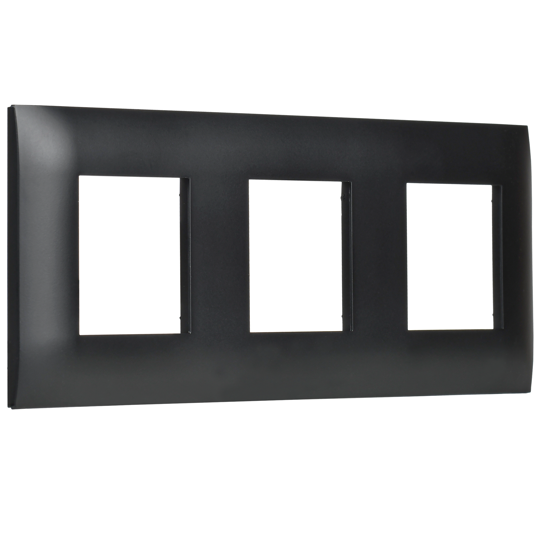 SKANDY Рамка 3-местная SK-F03Bl черный IEK SK-M32-K02