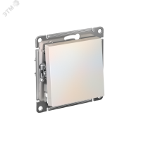 Переключатель одноклавишный ATLASDESIGN схема 6 10АХ механизм жемчуг Systeme Electric ATN000461