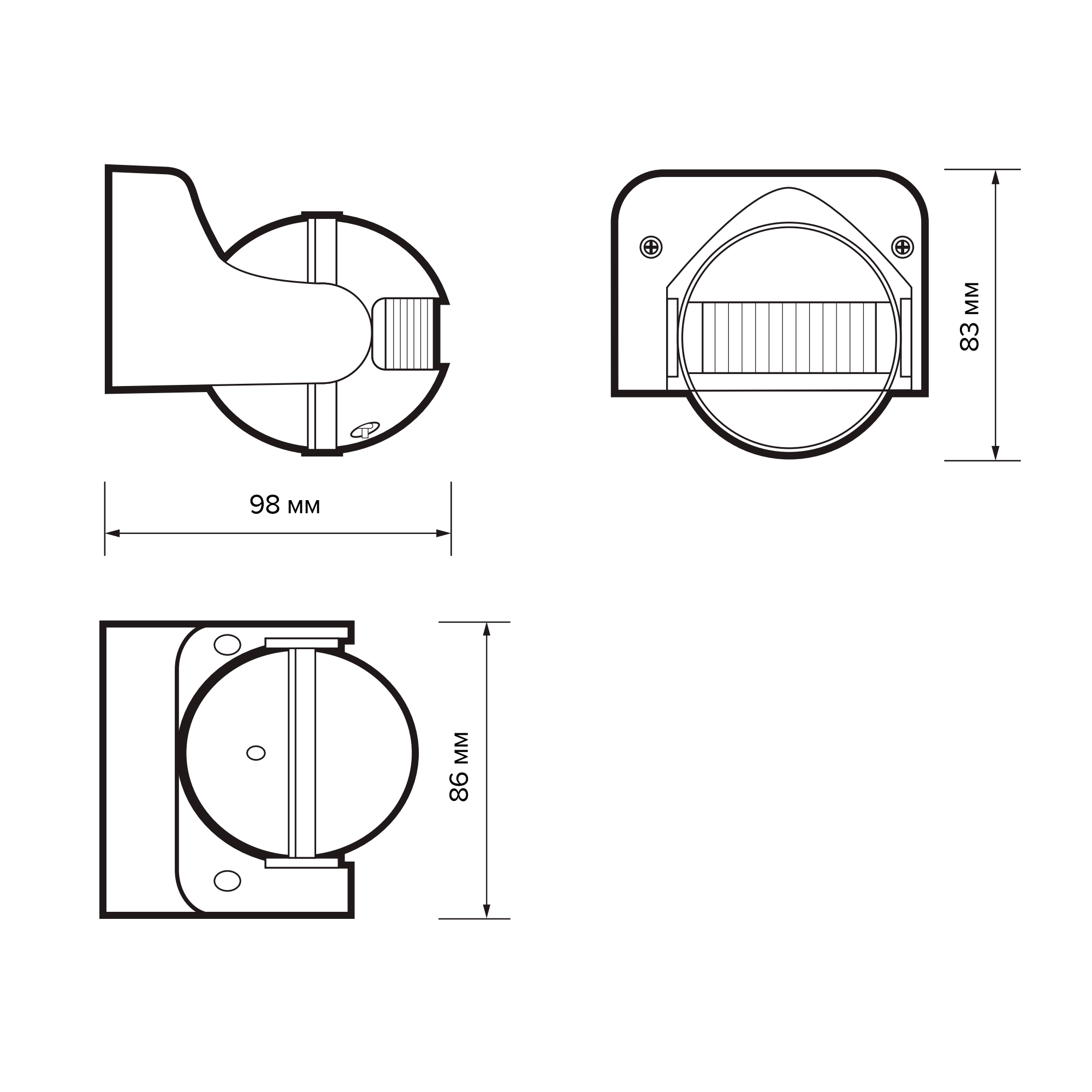 Датчик движения PMS-IR 009 1200 Вт 180 градусов 12м IP44 WH JazzWay 5012912