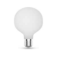 Лампа светодиодная филаментная LED 10 Вт 1070 лм 3000К AC185-265В E27 шар G95 теплая матовая колба Black Filament Gauss GAUSS 189202110