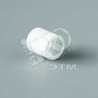 Муфта 25 полипропиленовая PPR белая PRO AQUA PA12010P