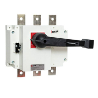 Рубильник-выключатель 400A 3P c рукояткой управления для прямой установки PowerSwitch PROxima EKF psds-400-3