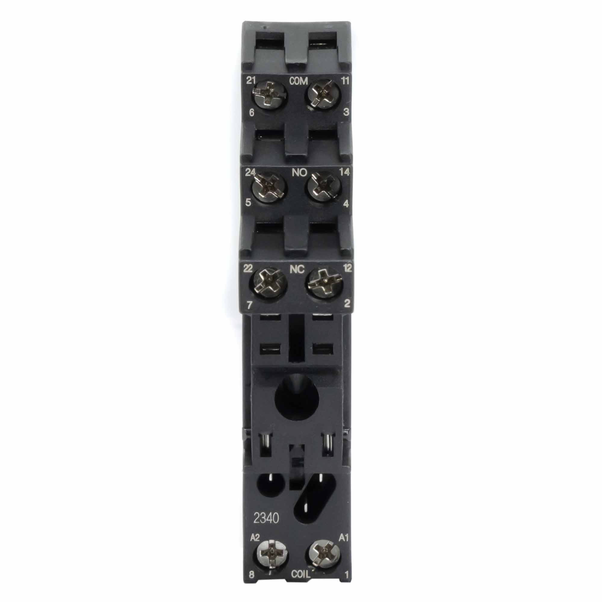 Колодка с винтовыми клеммами для реле на 2 группы IR-24DC/230AC-2CO DKC IR-B2-SC