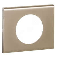 Рамка, однопостовая, никель велюр Legrand 69111 069111