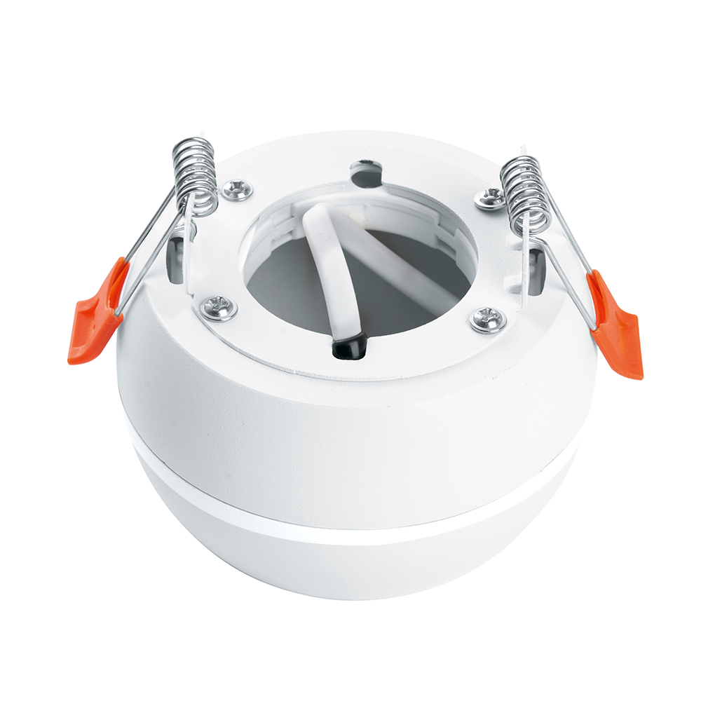 Светильник ДПО-12w GX53 без лампы белый FERON HL356 41509