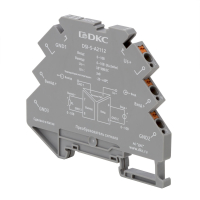 Преобразователь сигнала DSI, 6,2 мм 1 вход 0…10 В, 1 выход  0…10 В DKC DSI-S-A2112