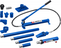 Набор для правки кузова гидравлический в пластиковом кейсе 10т, Профессионал ЗУБР 43035-10_z01