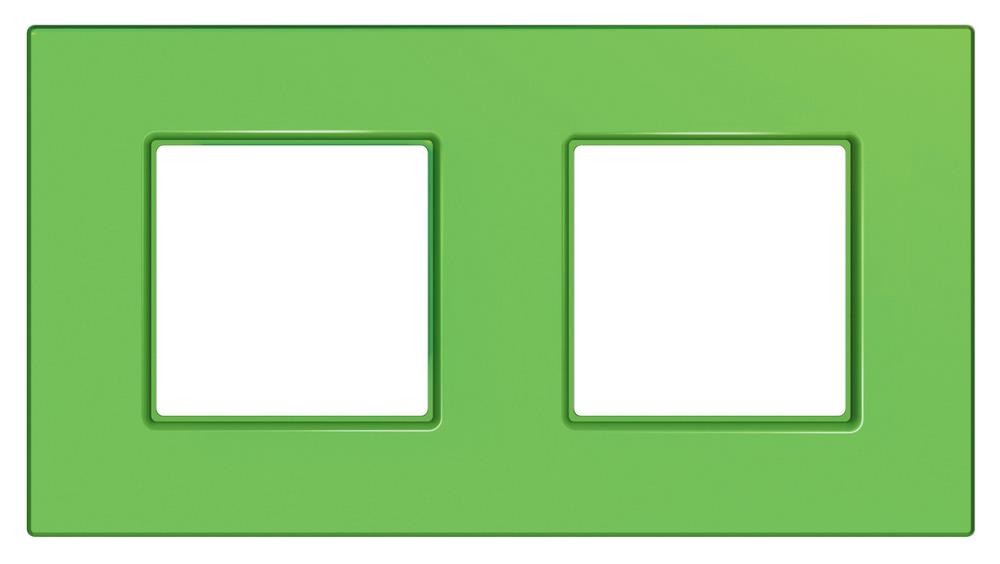 UNICA QUADRO Рамка 2 поста киви Schneider Electric MGU4.704.28