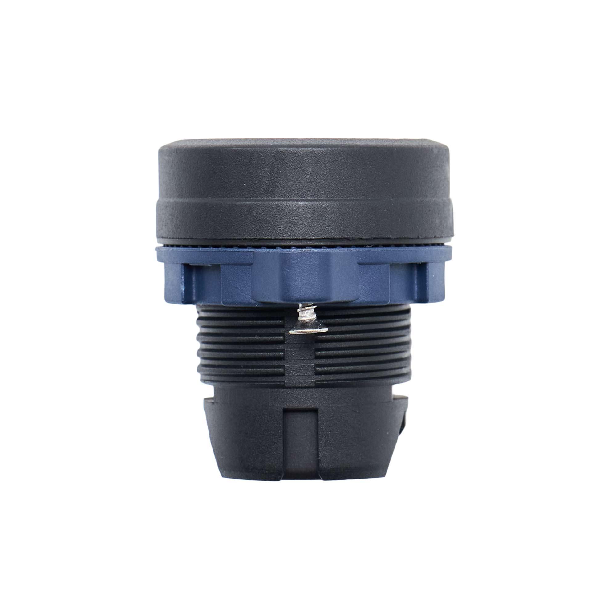 Головка кнопки плоская без фиксации, черная DKC M22P-FMBLP