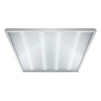 Светильник светодиодный ДВО-40w 595х595х19 6400К 3100Лм c блоком аварийного питания 1ч призма IP40 FERON AL2119 51162