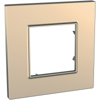 Unica-Quadro Рамка 1 пост медь Schneider Electric MGU6.702.56