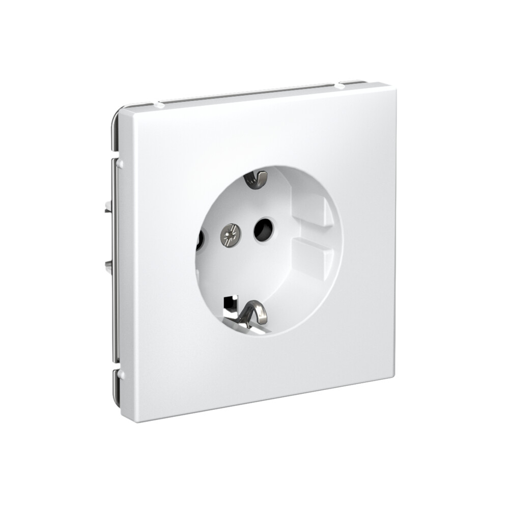 ARTGALLERY РОЗЕТКА с заземлением, 16А, механизм, быстрозажимные клеммы, белый Systeme Electric GAL000143S