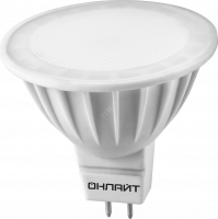 Лампа светодиодная LED 7вт 230в GU5.3 дневной ОНЛАЙТ 61134 20176