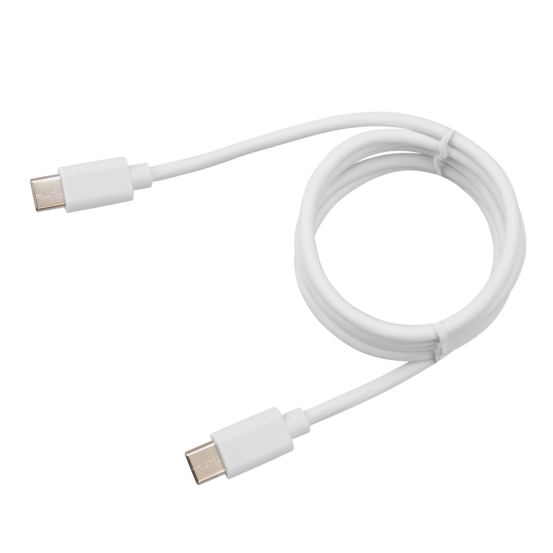 Кабель Type-C - Type-C 3A, 1m, PVC, white, 18-1828, REXANT