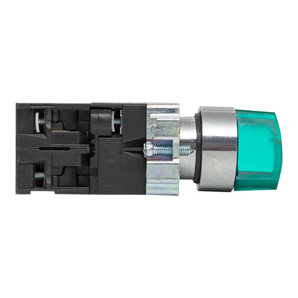 Переключатель BD21 2P c зеленой подсветкой 230В NO PROxima EKF xb2-bk21-g-230