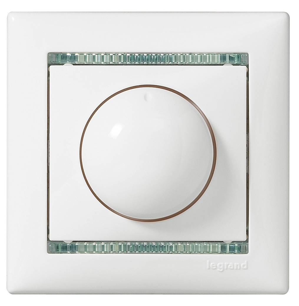 VALENA Светорегулятор поворотный 400Вт белый Legrand/Daccord 770061
