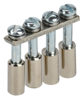 Перемычка гребенчатая для CTS 2,5мм2 2PIN IEK YCT10-00-K03-002-EC-2P
