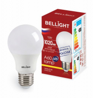 Лампа светодиодная LED 12Вт Е27 220 3000К 1020Лм BELLIGHT 88297789
